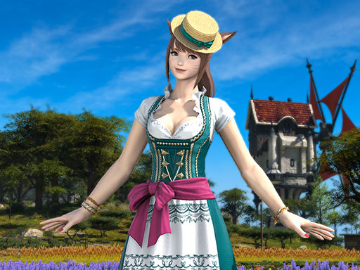 ディアンドル・コスチュームセット | FINAL FANTASY XIV Online