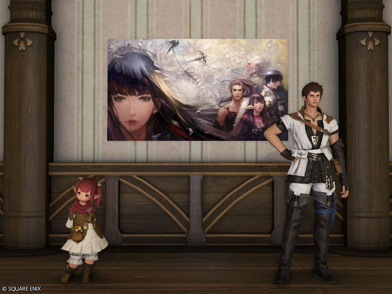 月下の華のポスターEX | FINAL FANTASY XIV Online Store