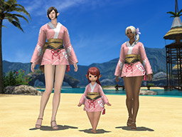 Amazon.co.jp: ファイナルファンタジーXIV FF14 紅蓮の浴衣