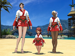 Amazon.co.jp: ファイナルファンタジーXIV FF14 紅蓮の浴衣