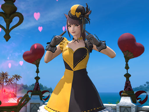 FFXIV」オプションアイテム「エッダ・コスチュームセット」が
