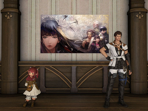月下の華のポスターEX | FINAL FANTASY XIV Online Store
