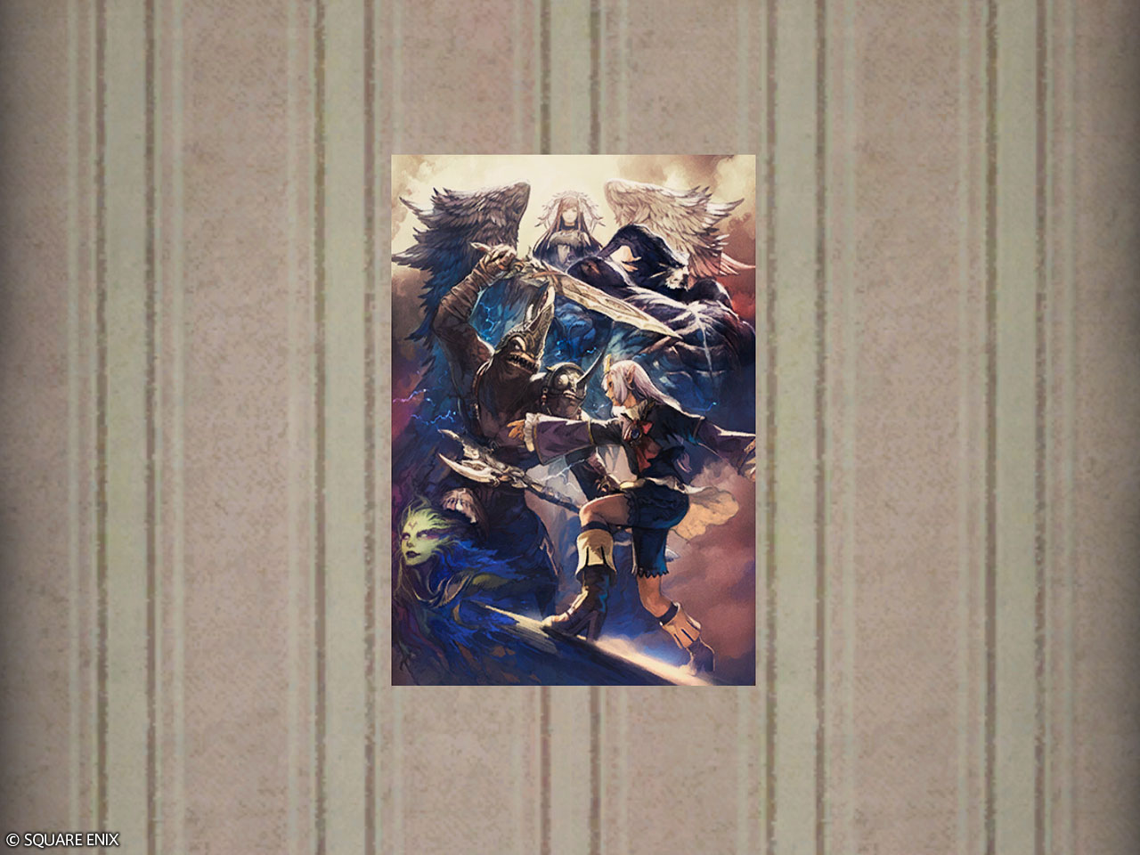 非売品 FINAL FANTASY XIV 販促ポスター 非売品 FINAL FANTASY XIV 販促ポスター Final Fantasy XIV