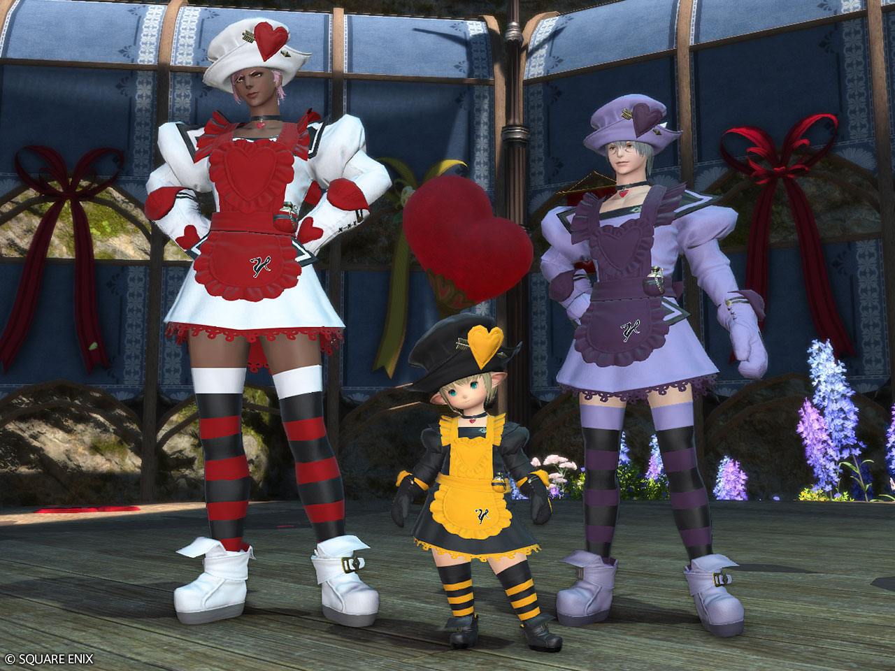 SQUARE ENIX - ファイナルファンタジー14 バレンティオンドレス ff14 コスプレ ローズ・ヴァレンティオンドレス ｜ FFXIV ARMOURY COLLECTION