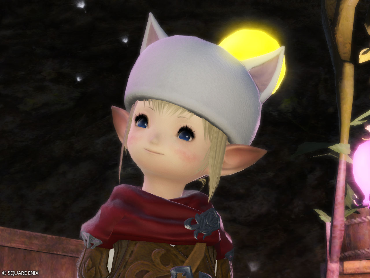 新品未使用　ファイナルファンタジーXIV　ff FF14 モグモグキャップ ファイナルファンタジー XIV モグモグキャップ 【即納品】 FF14