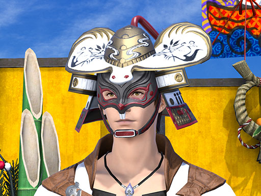 青漆塗子形兜 | FINAL FANTASY XIV Online Store -ファイナル