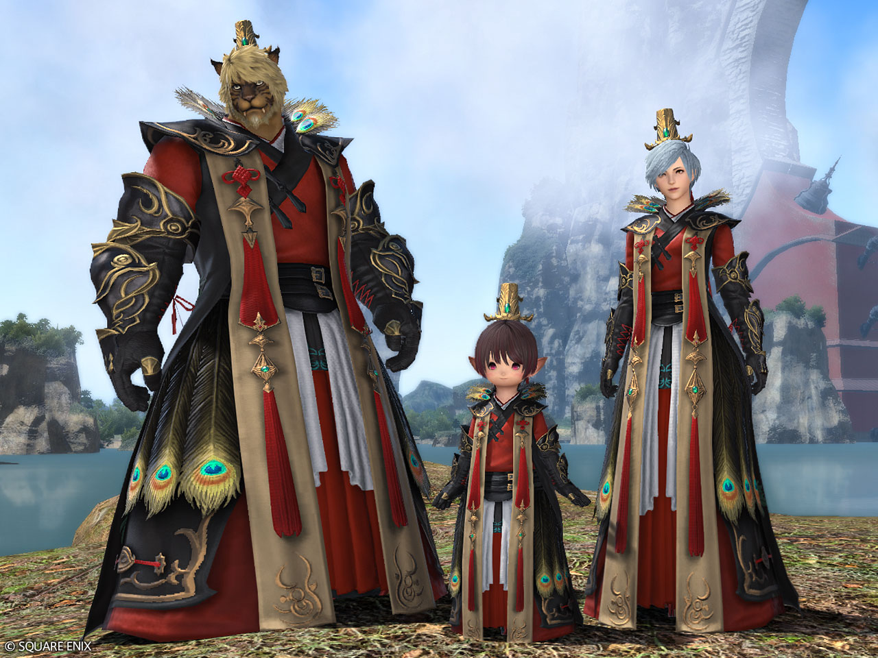 孔雀・コスチュームセット | FINAL FANTASY XIV Online Store