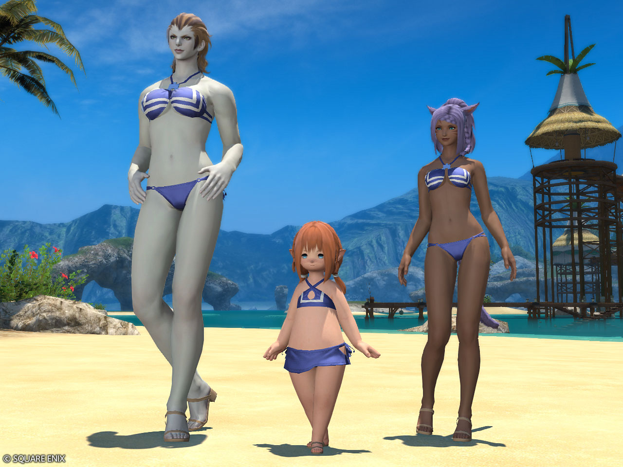 ブルーサマーセット（女性用） | FINAL FANTASY XIV Online Store