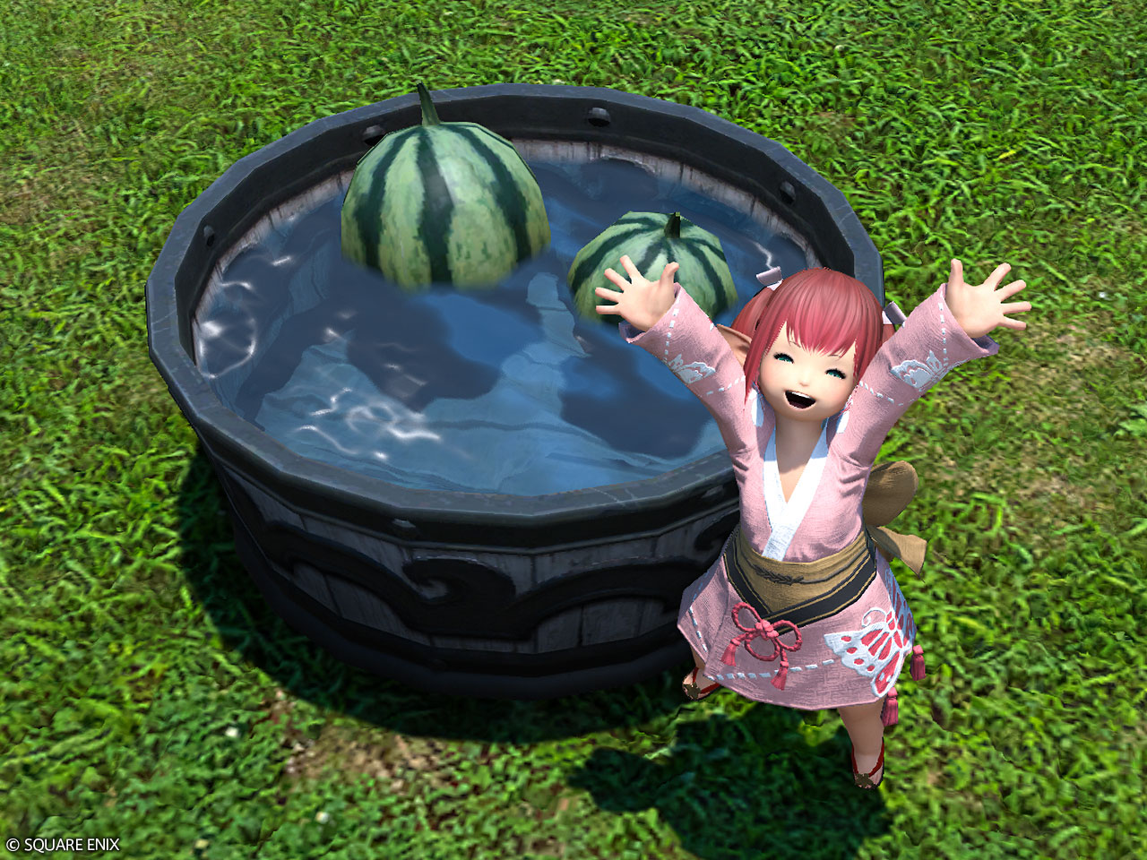 すいか 西瓜の水桶EX | FINAL FANTASY XIV Online Store -ファイナル