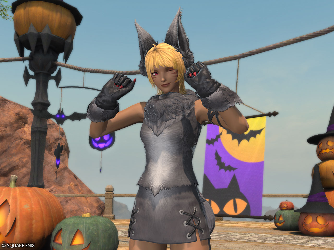 Female Werewolf Set | FINAL FANTASY XIV Online Store, image size:1280x960