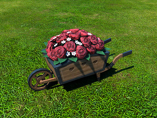 ローズフラワーワゴンEX | FINAL FANTASY XIV Online Store