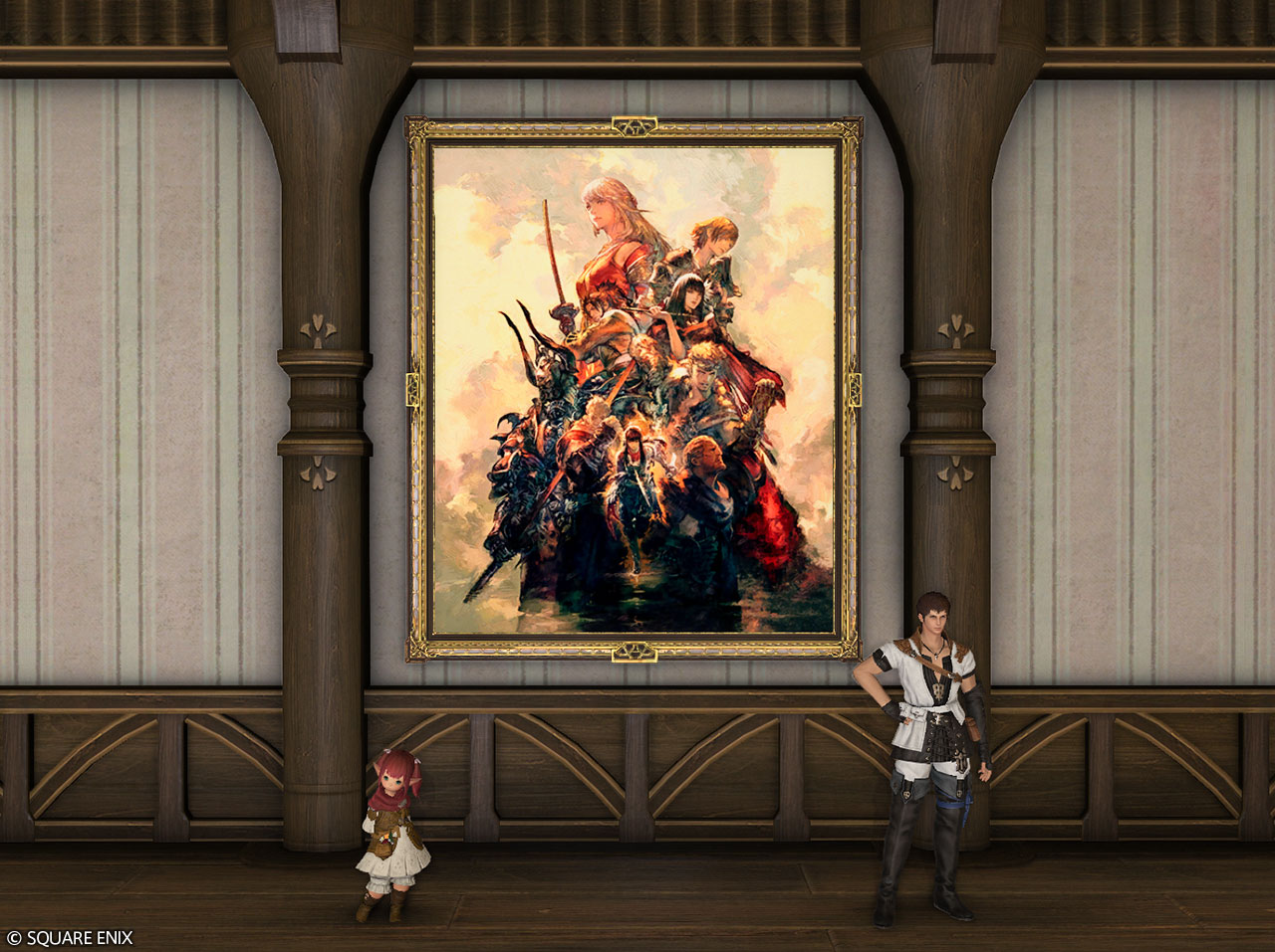 複製原画:紅蓮の群像 | FINAL FANTASY XIV Online Store -ファイナル