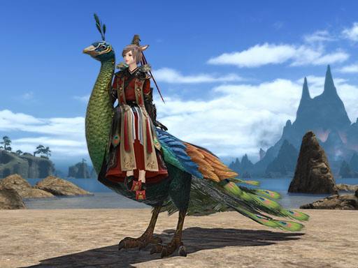 マウント]王孔雀（サービスアカウント） | FINAL FANTASY XIV Online