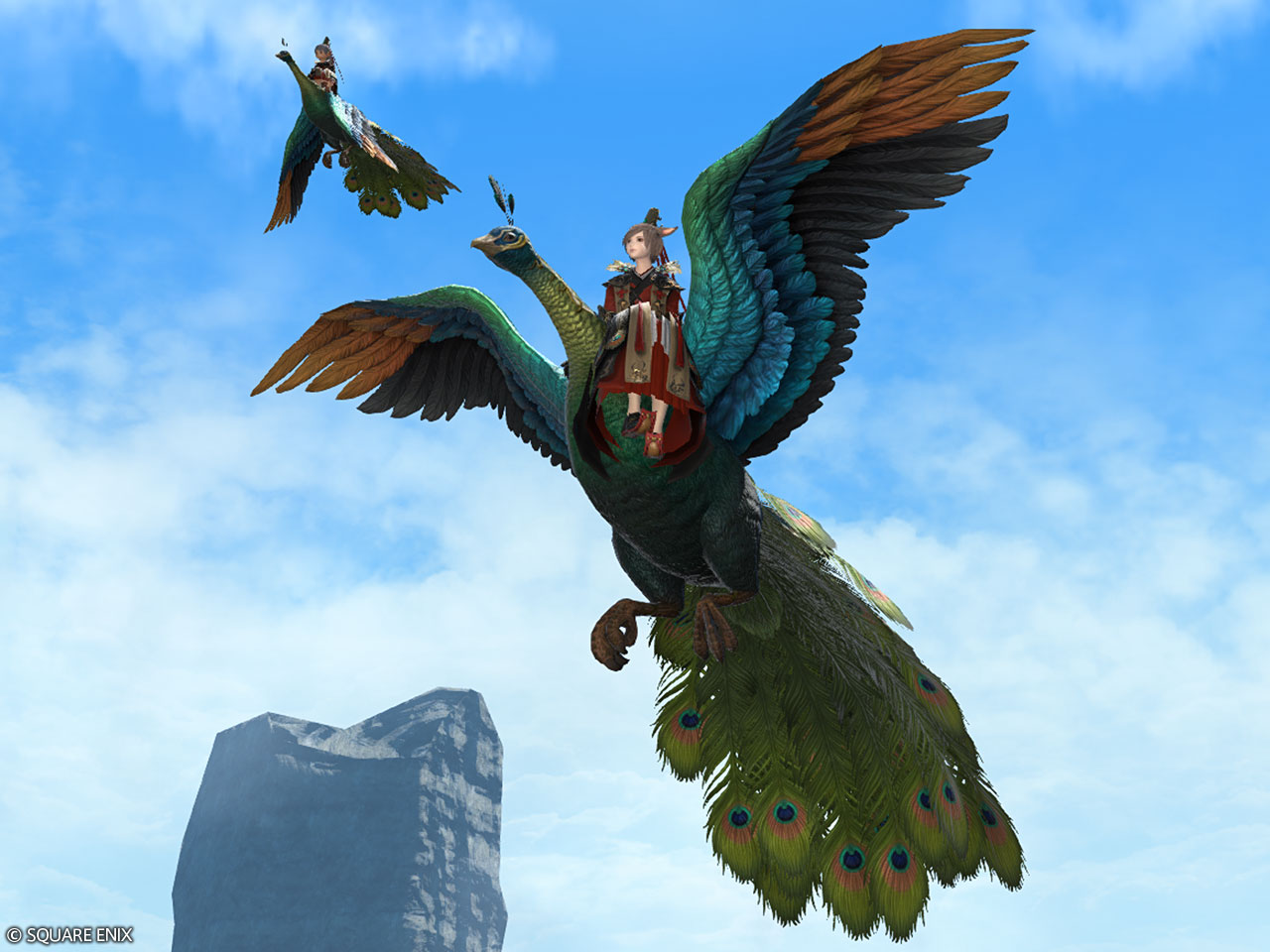 マウント]王孔雀（サービスアカウント） | FINAL FANTASY XIV Online