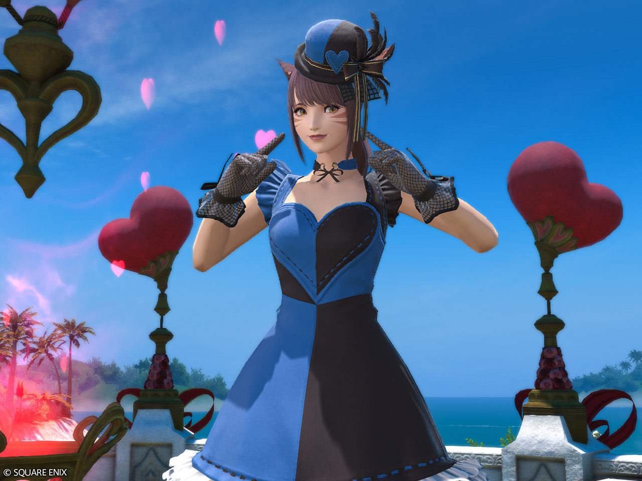 Prim Valentione Forget-me-not Attire | FINAL FANTASY XIV Online Store, image size:1280x960