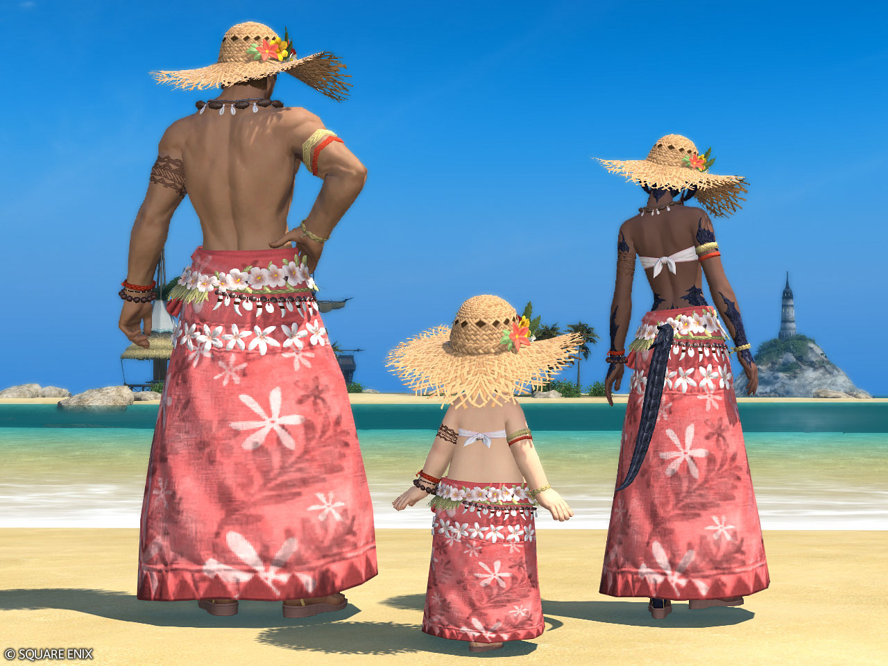 Summer's Flame Attire | FINAL FANTASY XIV Online Store