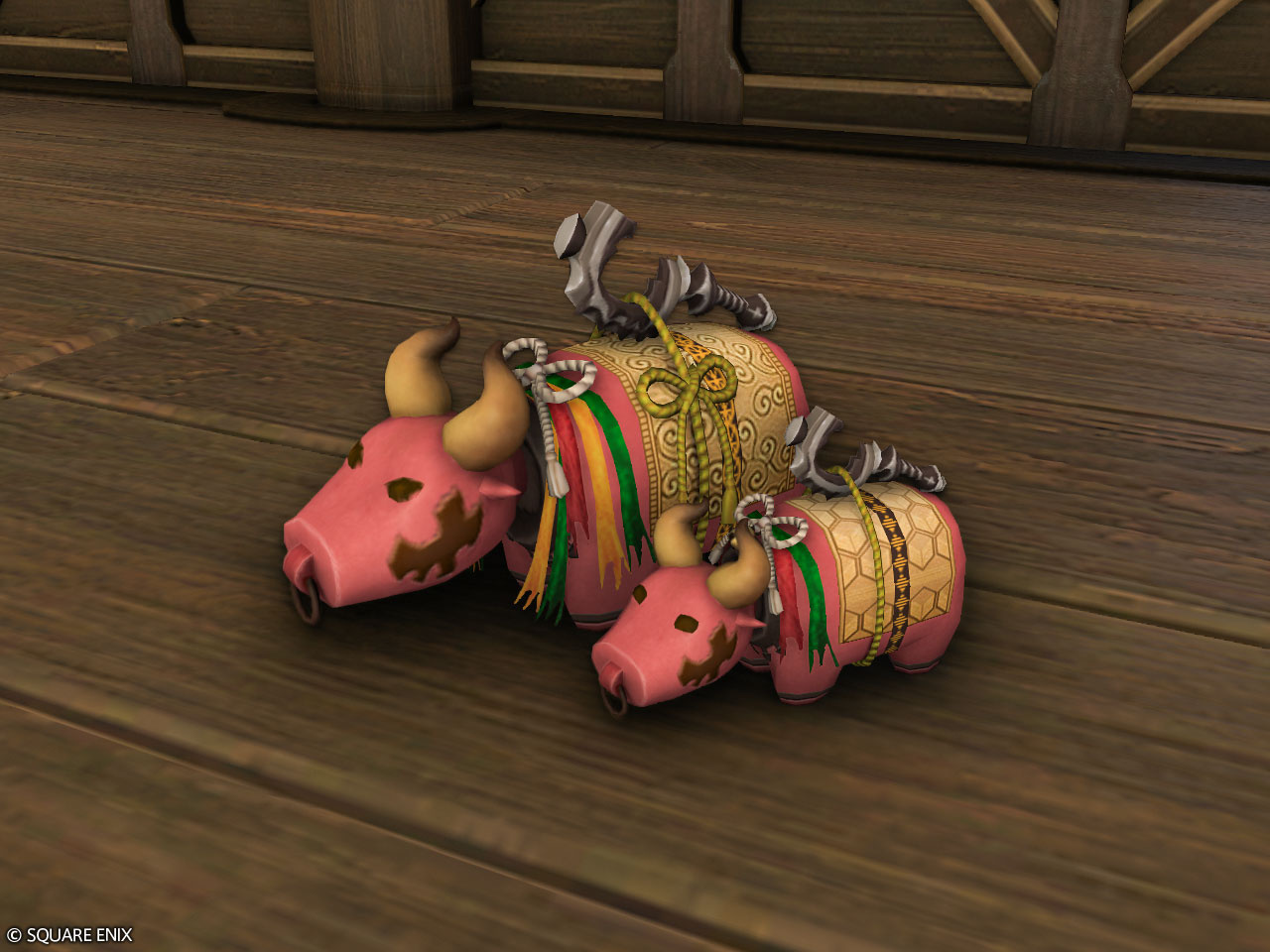 張り子の赤べこEX | FINAL FANTASY XIV Online Store -ファイナル