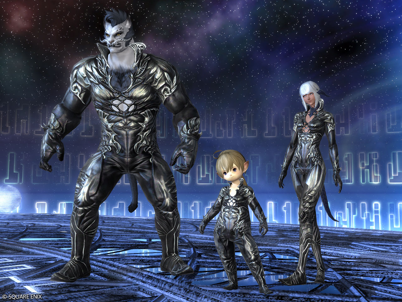 Omega-M Attire | FINAL FANTASY XIV Online Store