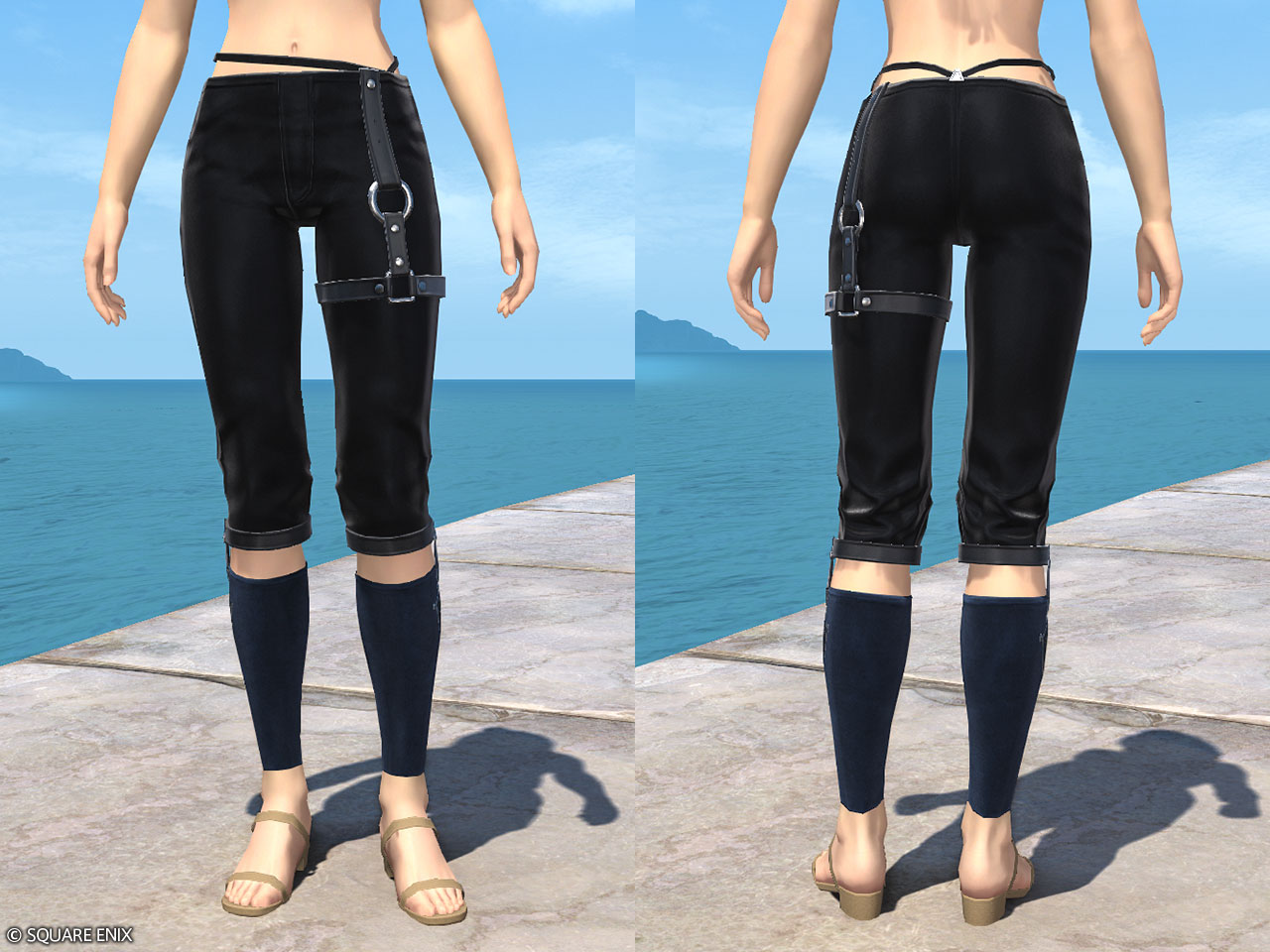 ベルトレザー・コスチュームセット（クロップドパンツタイプ） | FINAL