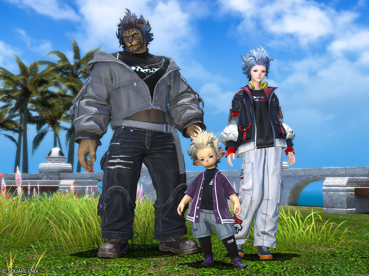 ヘアカタログ]オメガM | FINAL FANTASY XIV Online Store -ファイナル