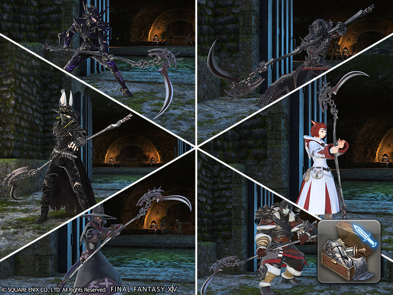 FF14 コスプレ エッダ・コスチューム ブラックボゾムドレス/装備 武器セット FF14 コスプレ エッダ・コスチューム ブラックボゾムドレス/装備 武器