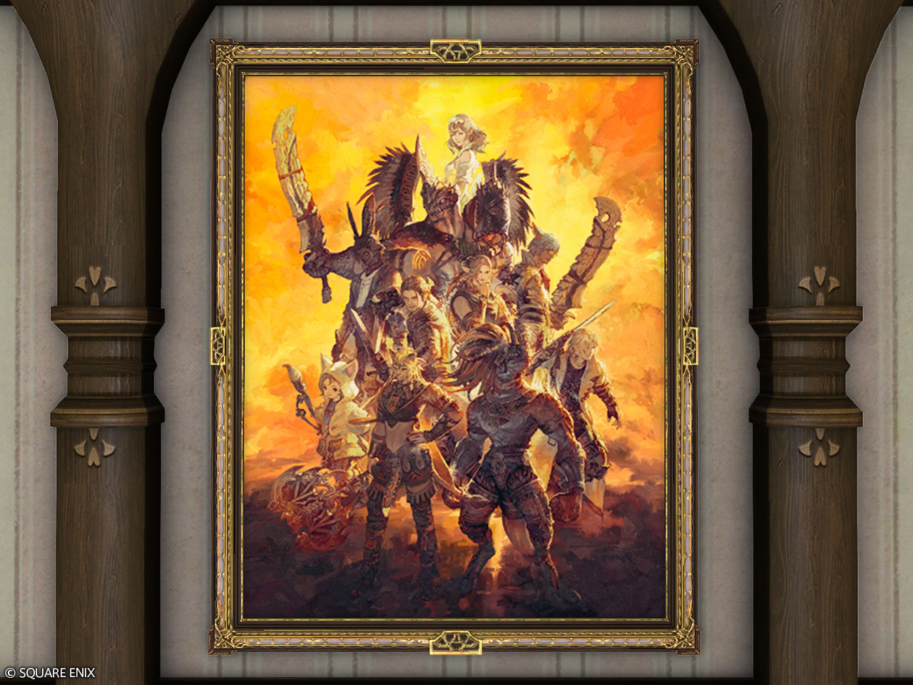 複製原画：黄金の群像を購入！ | 記していこう、エオルゼア