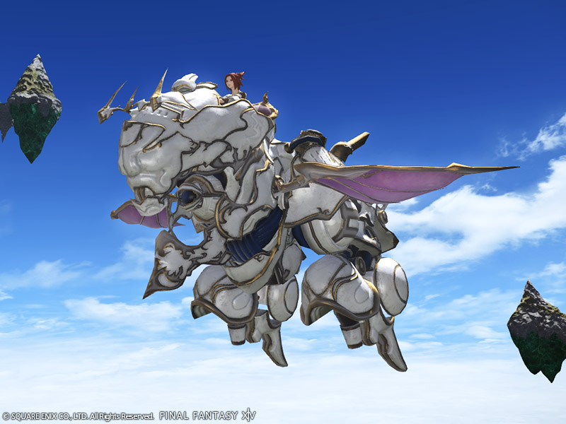Mount: White Devil (Single Character) | FINAL FANTASY XIV