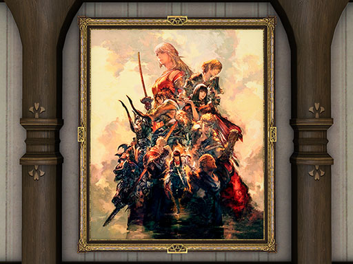 複製原画:竜詩の群像 | FINAL FANTASY XIV Online Store