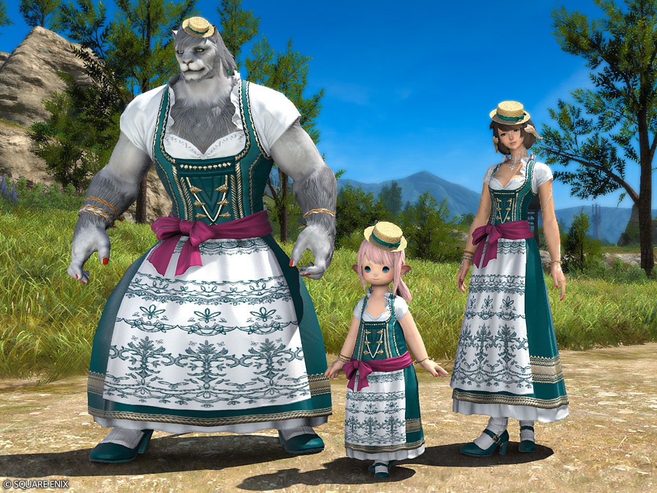 ディアンドル・コスチュームセット | FINAL FANTASY XIV Online