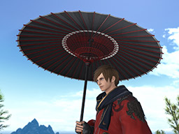 FINAL FANTASY XIV 折りたたみ傘 星天開門 占星 　傘　ff14 ファイナルファンタジーXIV「星天開門(せいてんかいもん