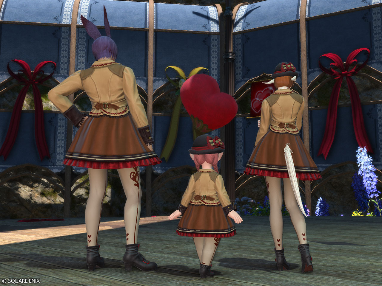 【値下げ】FF14 ヴァレンティオンエミセリー コスプレ FF14】ヴァレンティオンエミセリー・コスチュームセット(ドレス